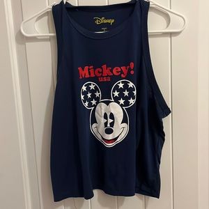 Disney patriotic tank- juniors medium